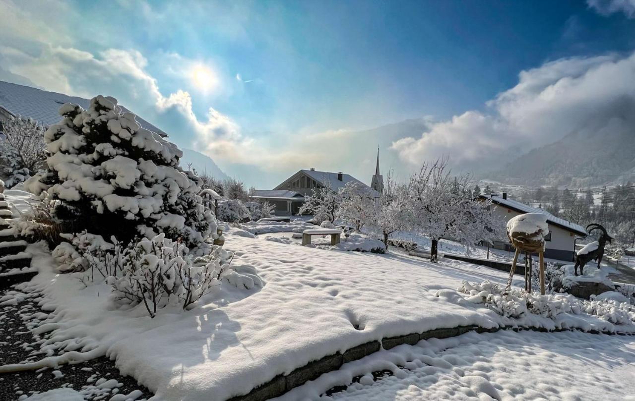 Waldchalet Steinbock Sankt Anton im Montafon Buitenkant foto